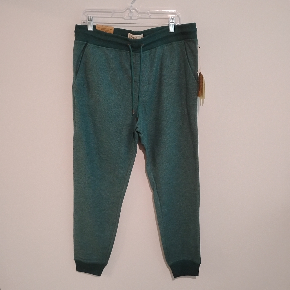 Free Planet Mens Teal Joggers, New With Tags. Size Large
